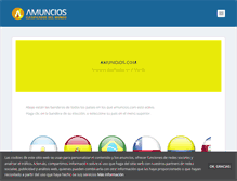 Tablet Screenshot of amuncios.com